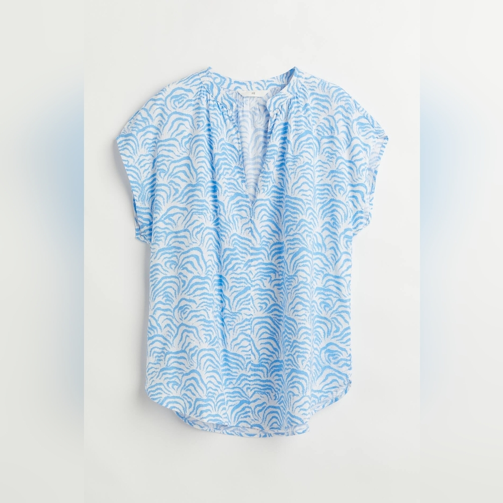 H&MBlue Patterned Women's Top